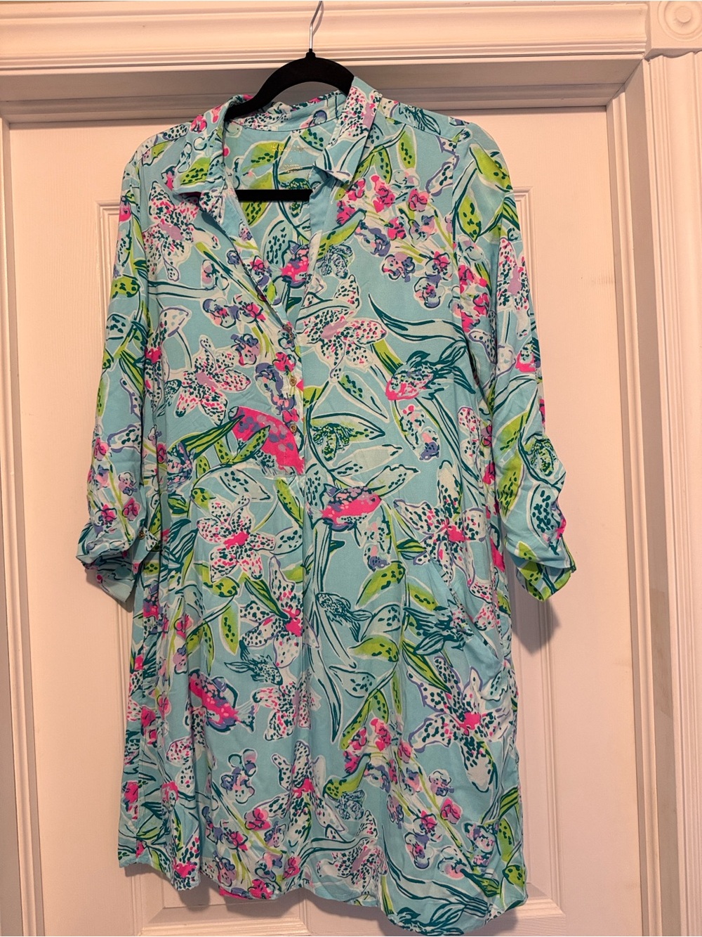 Lilly Pulitzer sway your way cover up swim dress size small